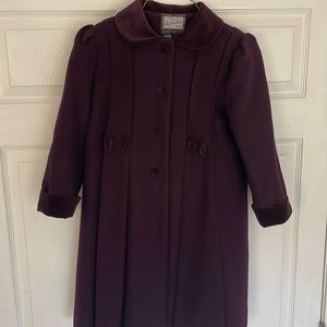 Rothschild Deep Purple Child’s Peacoat